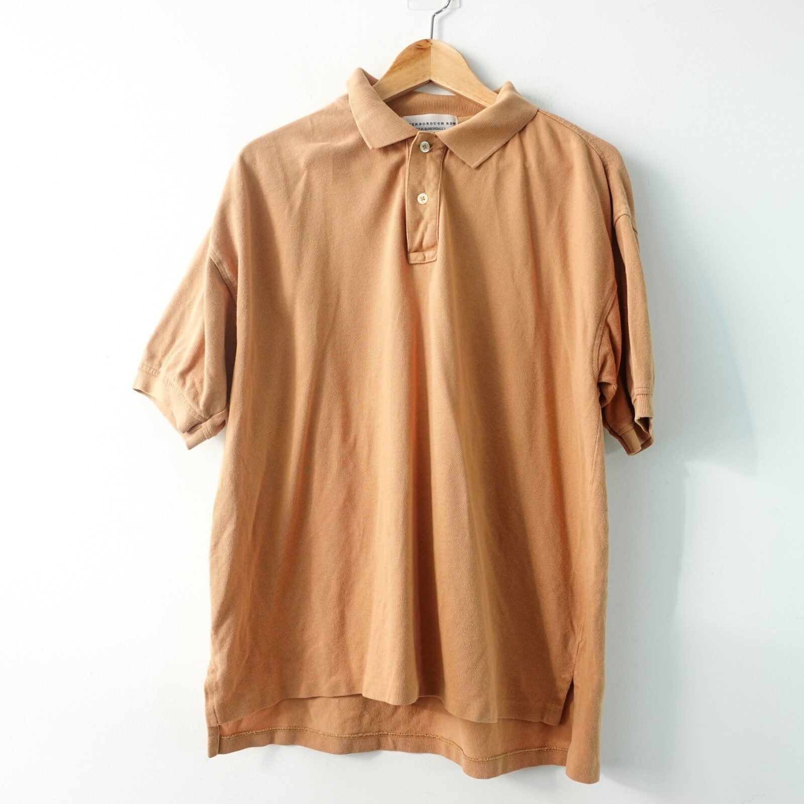 FILA Camicia uomo vintage Bloomingdales media beige polo PETERBOROUGH ROW ampia sportiva