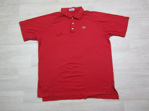 Lacoste, Vintage Lacoste Club Short Sleeve Polo Shirt Pocket Men's (XXL) 1980's Gator