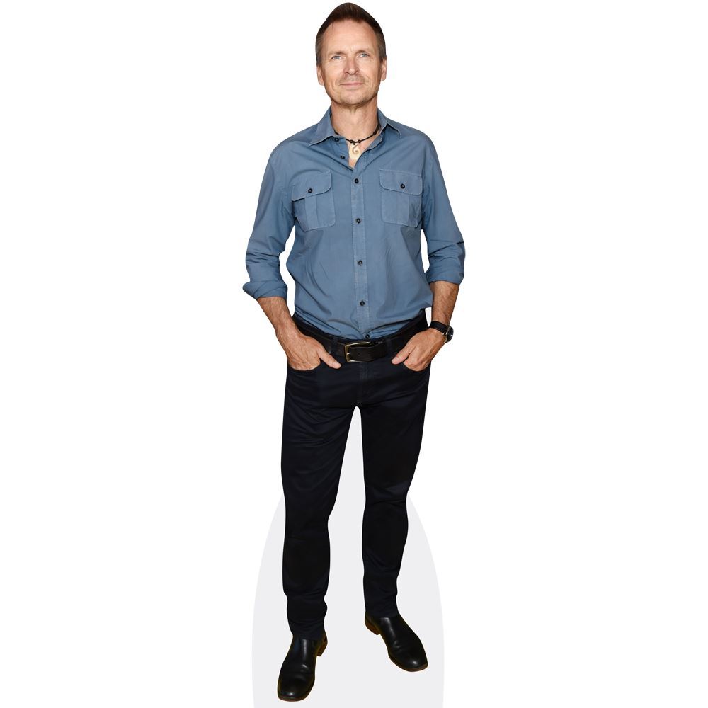 Phil Keoghan (Blue Shirt) Mini Size Cutout