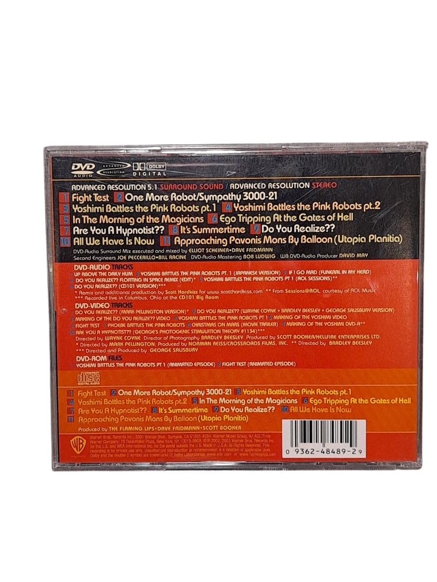 Yoshimi Battles the Pink Robots [CD & DVD Audio] by The Flaming