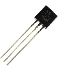 50PCS WS78L12 78L12 TO92 WS TO92 100mA 9V Voltage Regulator