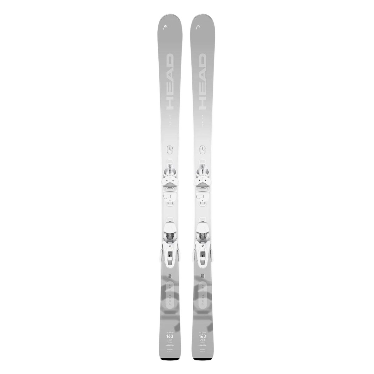 Head Pure Joy Women's All-Mountain Skis, 163cm w/ Joy 9 GW