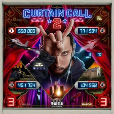 Curtain Call 2 by Eminem (CD, 2022)