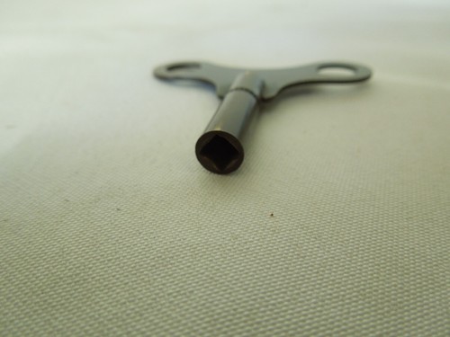 Vintage Brass Clock Key Swiss Made Size #10 - Picture 2 of 5