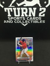 2021 Bowman Chrome Draft Tyler McDonough 1st Red Sox Refractor 