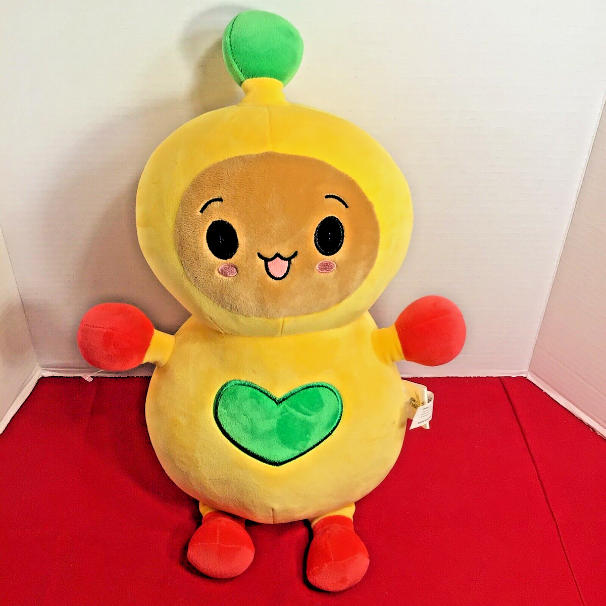 Happy Wworld Peanut Butter Plush 2021 Friends With You Scoops Plush 20”