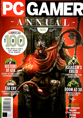 PC GAMER MAGAZINE | ANNUAL 2025 | TOP 100 PC GAMES