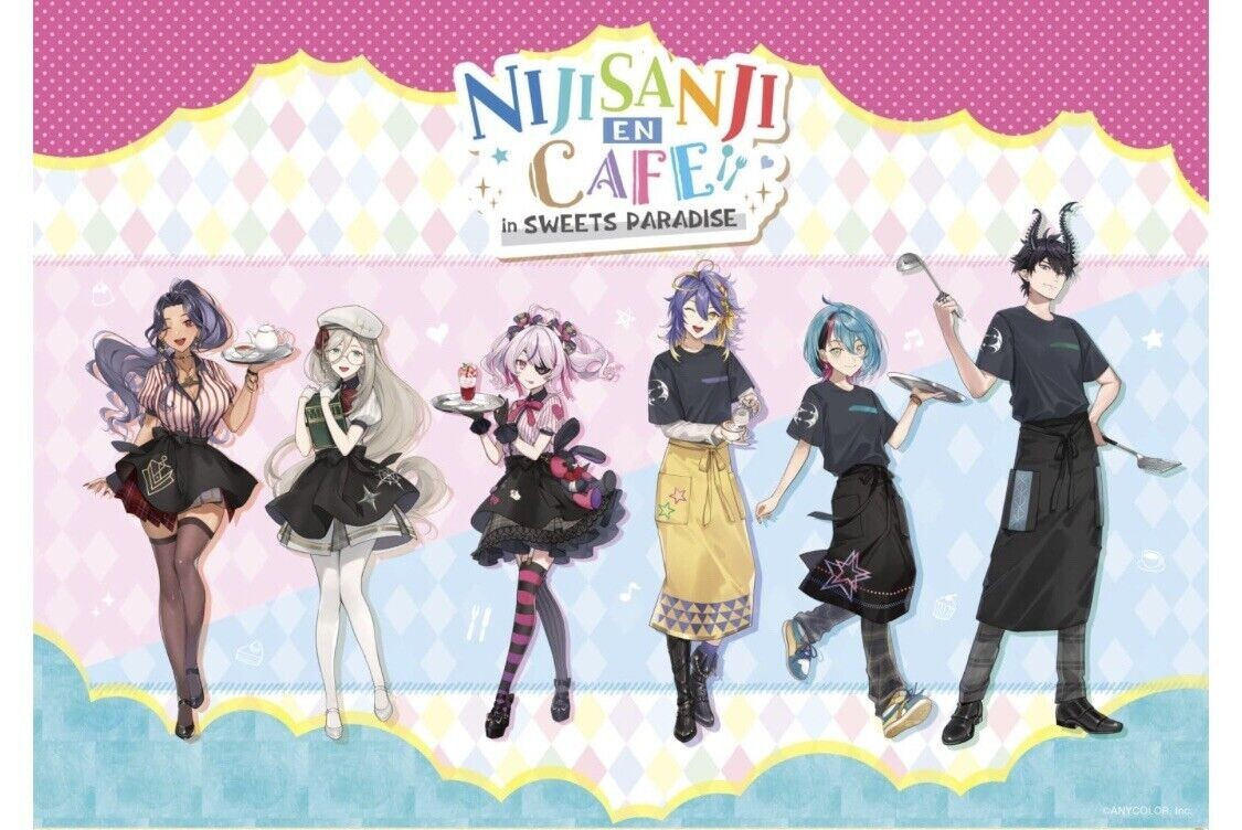 Nijisanji EN X Sweets Paradise Maria Marionette Postcard Acrylic