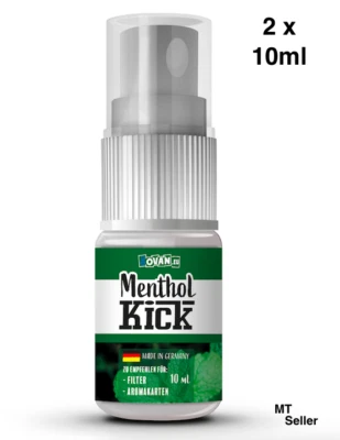20ml Menthol Aroma Filter Spray Zigaretten Spray für Hipzz / Rizla Aroma Karten