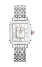 New Michele Deco Madison Mid Diamond Dial Steel MWW06G000012 29mm Watch