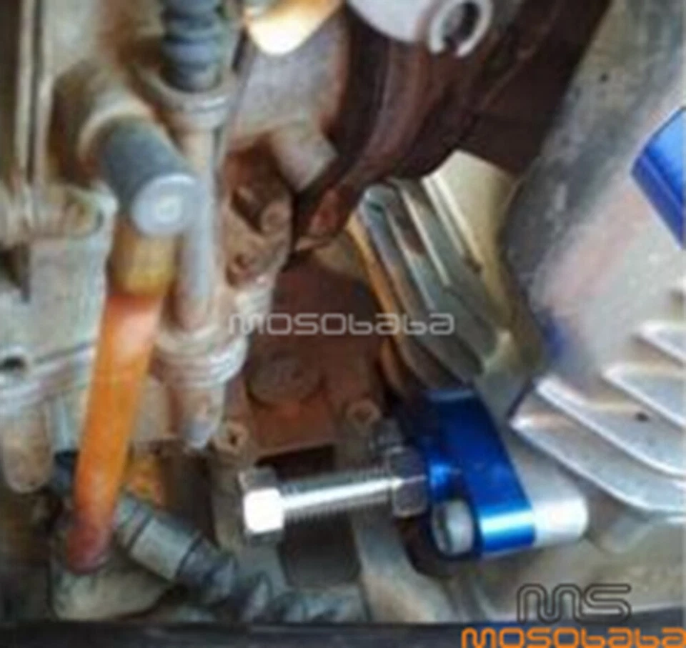 Tensores de cadena de leva manuales azules para Suzuki GN250 GS500E GS500F GSF400 GSXR750 Foto 3 de 4