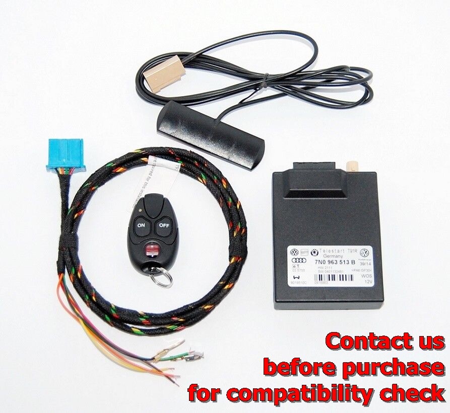 NEW OEM Webasto Telestart T91R 7N0963513B kit with SEAT Remote