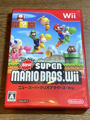 NINTENDO Wii NTSC-J JAPAN NEW SUPER MARIO BROS. Wii | eBay