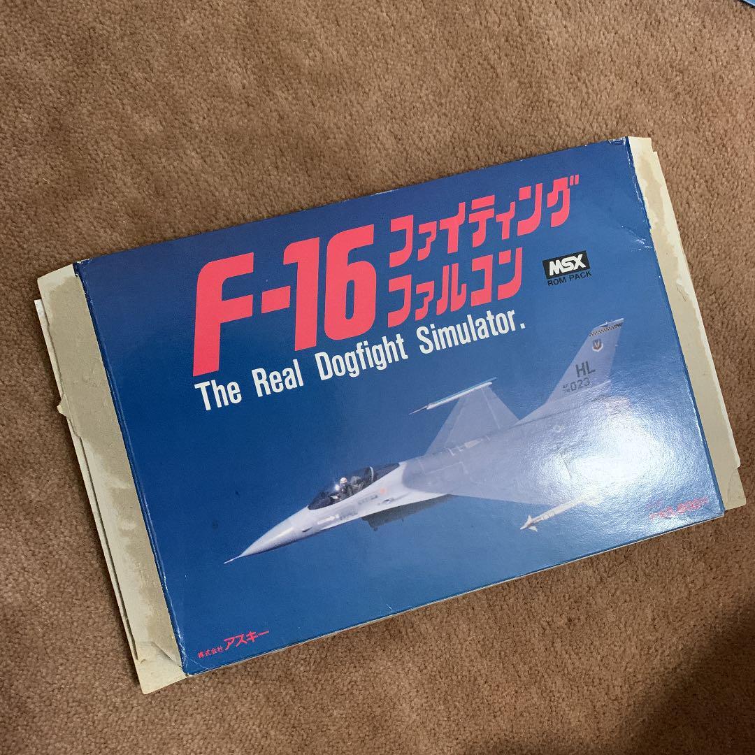 【美品】F-16 ファイティング　ファルコン　MSX ROM MSX F-16 Fighting Falcon Rom | eBay