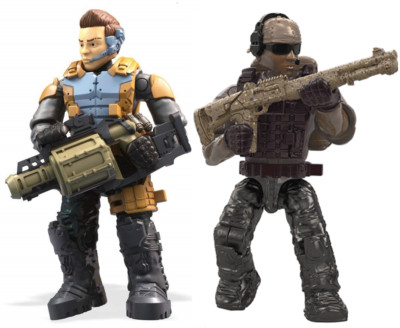 AIR DEFENDERS FIGURE #2 & BATTERY SPECIALIST FIGS FROM Mega Call Of Duty FPY19
