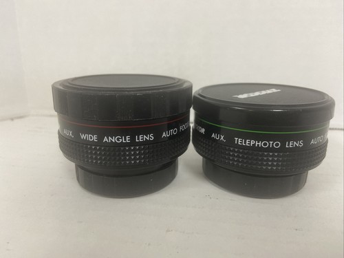 Zykkor Telephoto Lens & Wide Angle Lens Attachment AFCOR MC- Made in Japan
