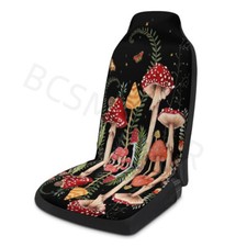 Car Seat Covers High Back Bucket Polyester Fabric Front Single Seat Protector Car Seat Covers High Back Bucket Polyester Fabric Front Single Seat Protector