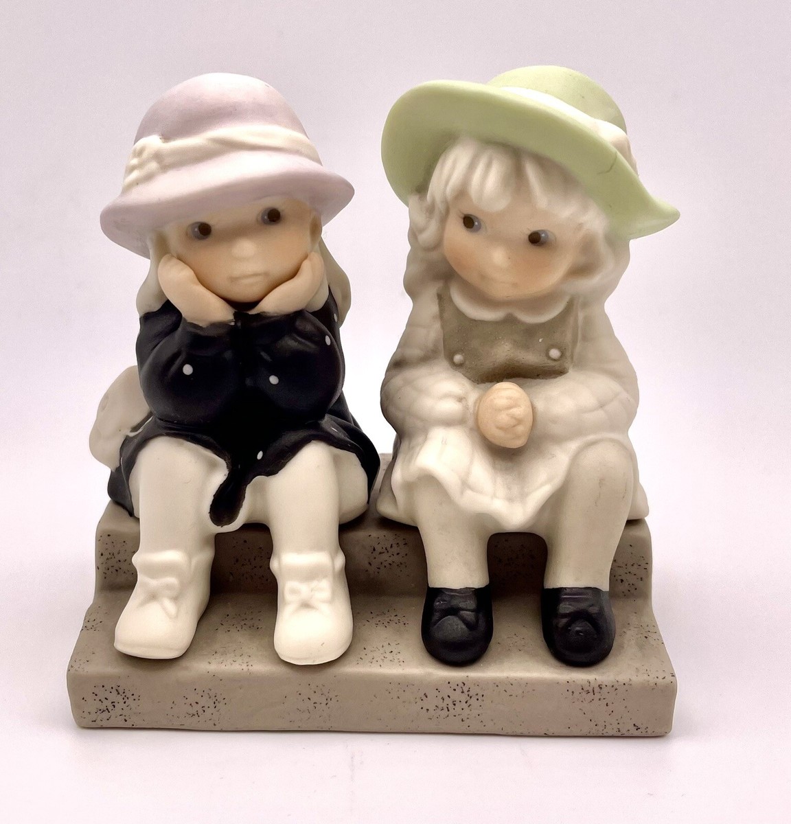 Enesco 1995 Kim Anderson Figurine - We're Two of A Kind - Friends