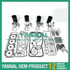 4HL1 Engine Overhaul Rebuild Kit With Gasket Bearing Valve For Isuzu Engine