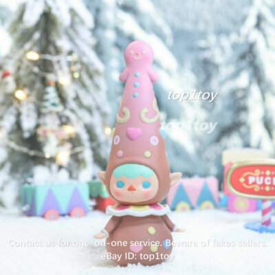 POP MART x PUCKY Xmas Series Ginger Bread Elf Mini Figure | eBay