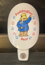 1995 VTG Paddington Bear Wall Outlet Night Light Plastic Plug-In W/Bulb WORKS