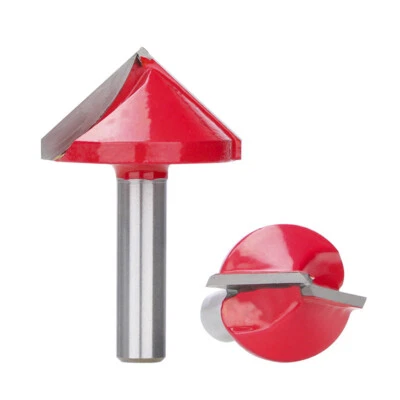 XCAN V Nutfräser für Oberfräse 8mm Schaft Holzschneider CNC Gravur 22/32mm Cutter