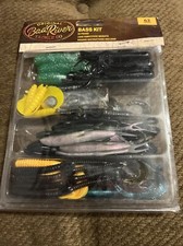 Bass Kit 63 Pieces Lead Substitute Weightd Original Bad River Tackle Co