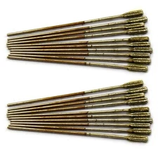 20Pcs 2.2 mm Diamond Lapidary Drill Bits Solid Hole Saws Jewelry Tools for Stone