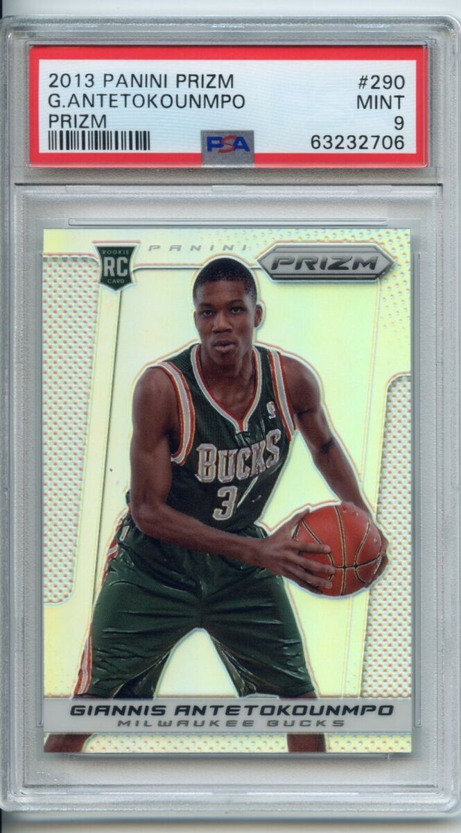 Giannis Antetokounmpo 2013-14 Panini Prizm Silver Prizms RC Rookie