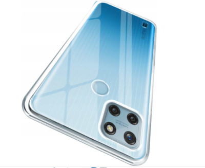 FÜR REALME C25Y - ULTRA SLIM Silikonhülle Handy Etui Back Case Cover Tasche Klar