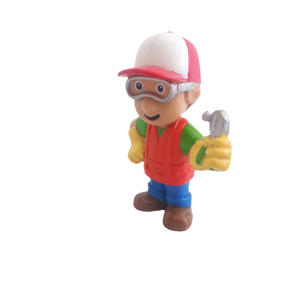Disney Junior Handy Manny FIgures Screwdriver Pat Hammer & Rusty Wrench