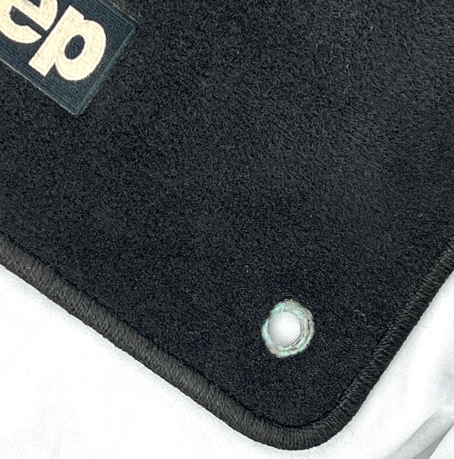 Vintage JEEP Original Equipment Carpeted Floor Mat ORIGINAL Jeep Floor