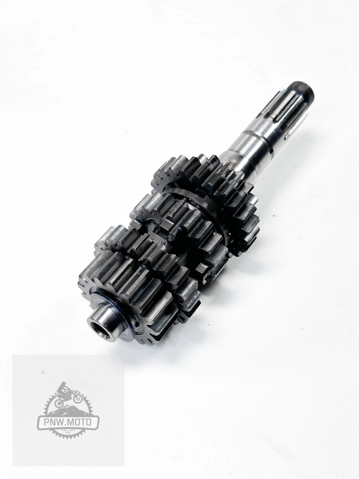 Honda CR250R CR 250R 1990 OEM transmisión engranajes transmisión Foto 4 de 4