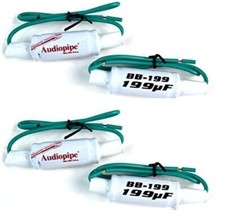 2 Pairs BB199 Audiopipe in Line Noise Filter Speaker Bass Blocker 4 OHM Blocker