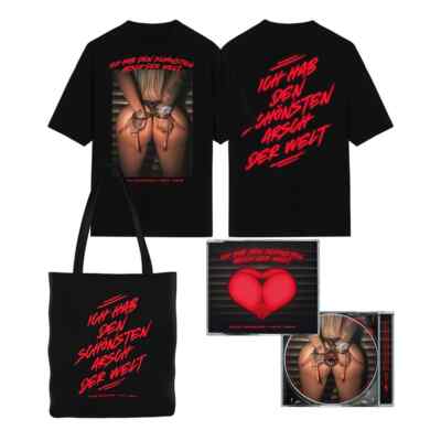 I.H.D.S.A.D.W. BUNDLE (CD +T-SHIRT +TASCHE) | KATJA KRASAVICE& FELIX JAEHN