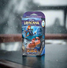 Disney Lorcana: Ursula's Return Starter Deck Sapphire  Steel 