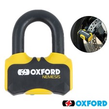 Oxford Nemesis Ultra Strong Vorh&auml;ngeschloss Motorrad Motorrad Scheibenschloss 16mm LK471