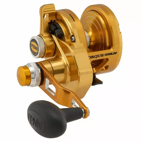 Penn Torque TRQ 15XNLD2 Lever Drag 2 Speed Reel Free Local Post Warranty