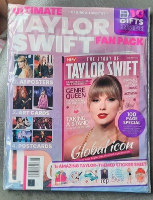 Taylor Swift Ultamate Fan Pack Magizine, Posters+Postcards+ Art+ Stickers
