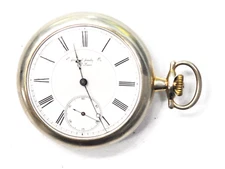 E Jaccard St Louis Missouri Longines Size 16 Open Face Pocket Watch 