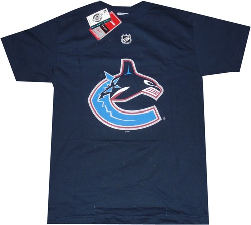 Vancouver Canucks Trevor Linden Reebok Throwback marineblaues T-Shirt neu Etikett Medium - Bild 2 von 5