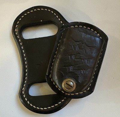 Ernie Hill Speed Leather Black OWB Belt Holster Model 2FSM.