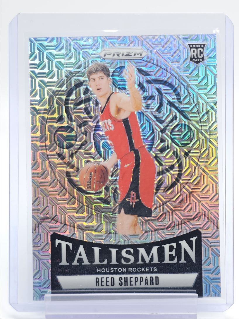 REED SHEPPARD 2024-25 PANINI PRIZM TALISMEN ROOKIE MOJO RC /25 Q3701