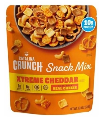 Catalina Crunch Xtreme Cheddar Snack Mix 18 oz