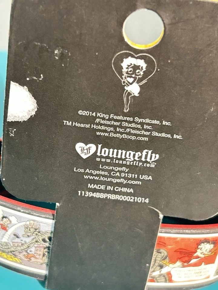 Pulsera de goma Loungefly Betty Boop 2014 nueva con etiquetas Foto 4 de 4