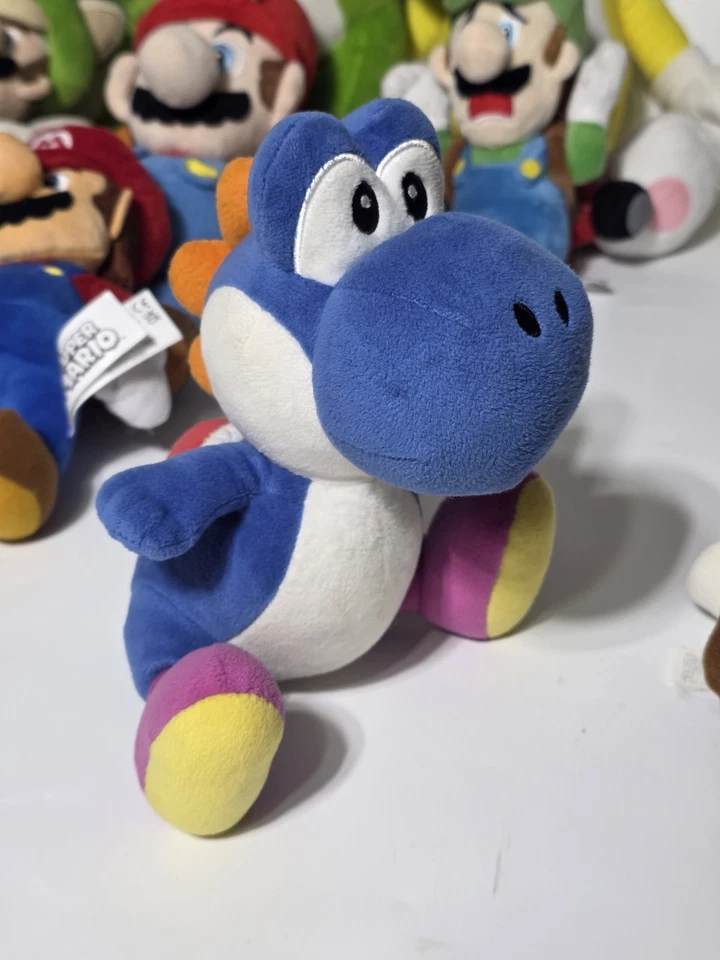 Peluche/animales de peluche Super Mario Bros, lote de 13, bastante buen estado 97 BDA Foto 3 de 4