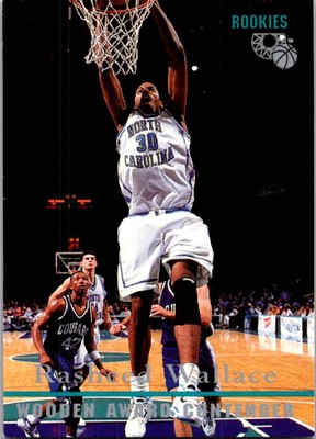 1995 Classic Rookies #92 Rasheed Wallace basketball card 6FFFF