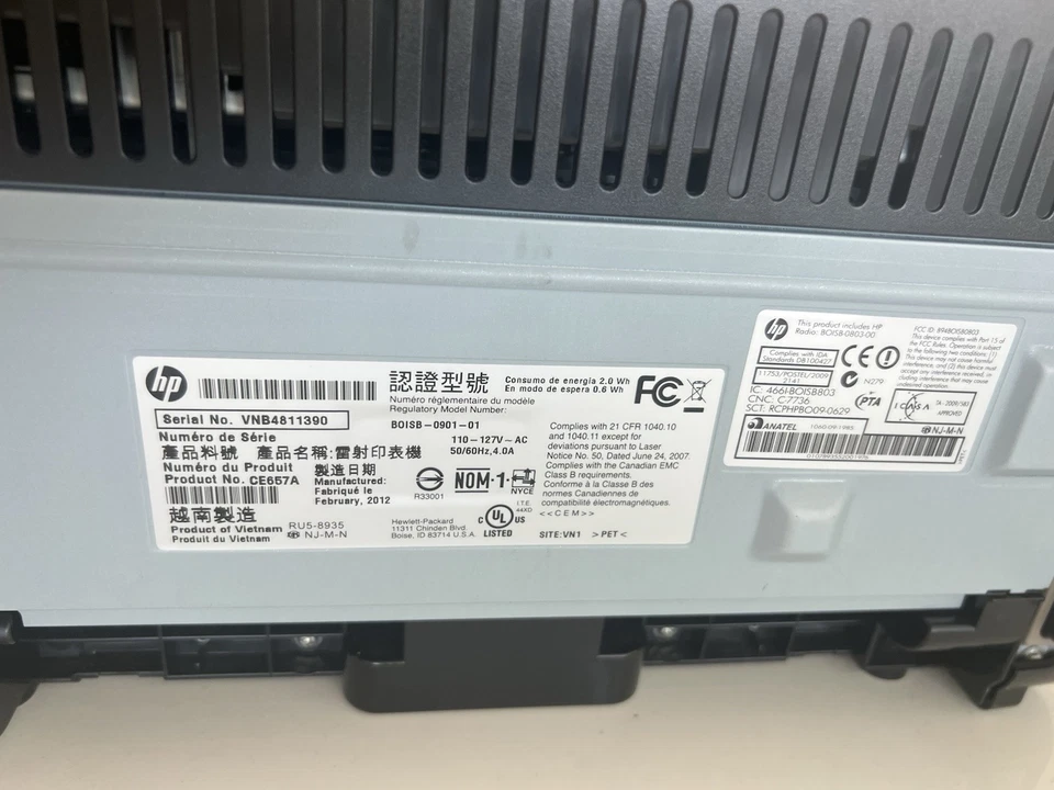 HP LaserJet Pro P1102w Printer - Image 4 of 4