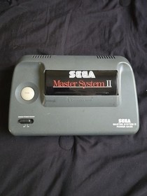 Sega Master System II 2 Launch Edition Gray Console (NTSC) W/ Phaser & Rambo III