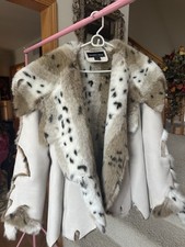 Regent Park Animal Print Faux Fur Collared Li...